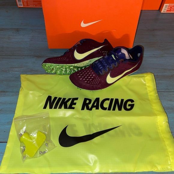 📦 New Nike Zoom Victory Elite 2 Track & Field Spikes Running Shoes 835998 500 - Picture 1 of 3
